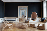 ICONS Egg Chair függeszthető natúr rattan tojásfotel