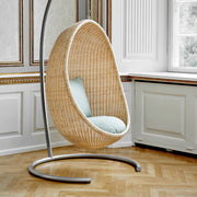 ICONS Egg Chair függeszthető natúr rattan tojásfotel