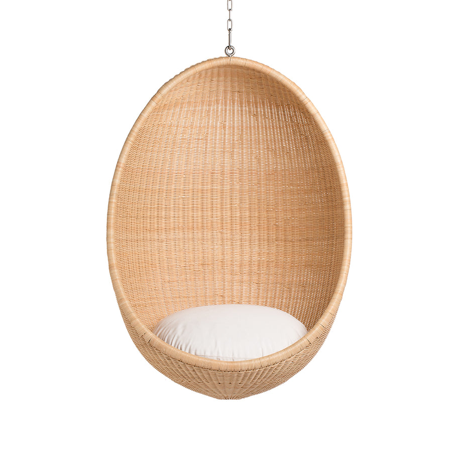 ICONS Egg Chair függeszthető natúr rattan tojásfotel