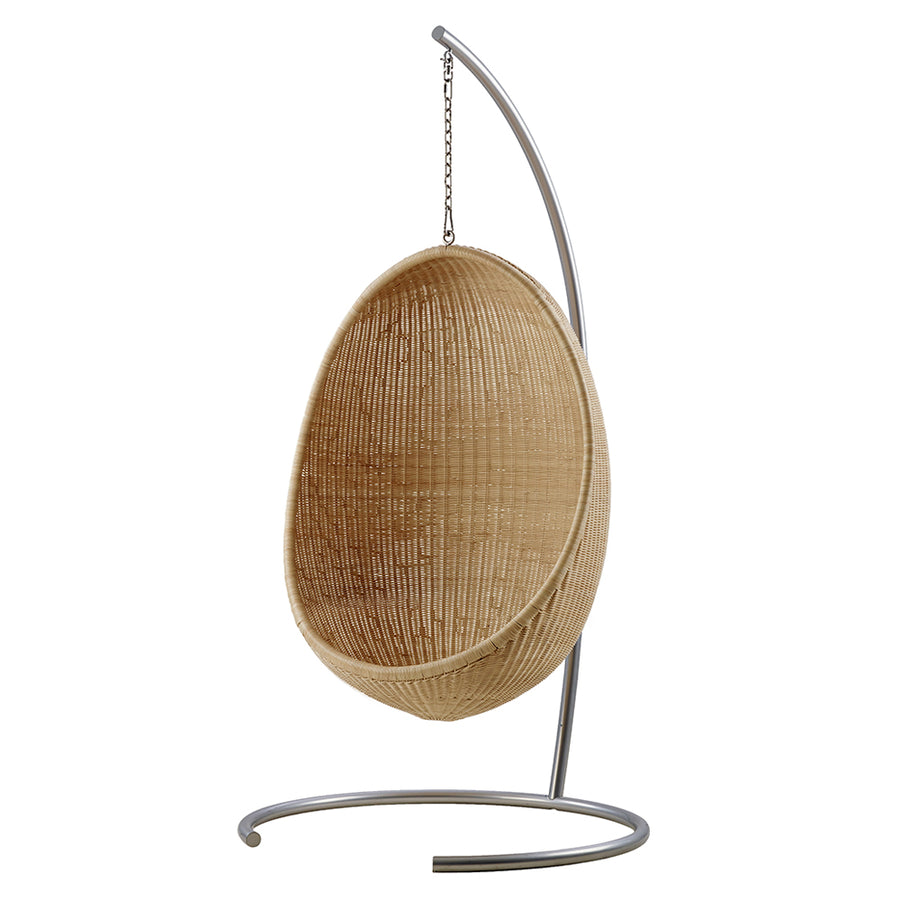 ICONS Egg Chair függeszthető natúr rattan tojásfotel