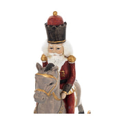 Hintalovon ülő karácsonyi diótörő király.