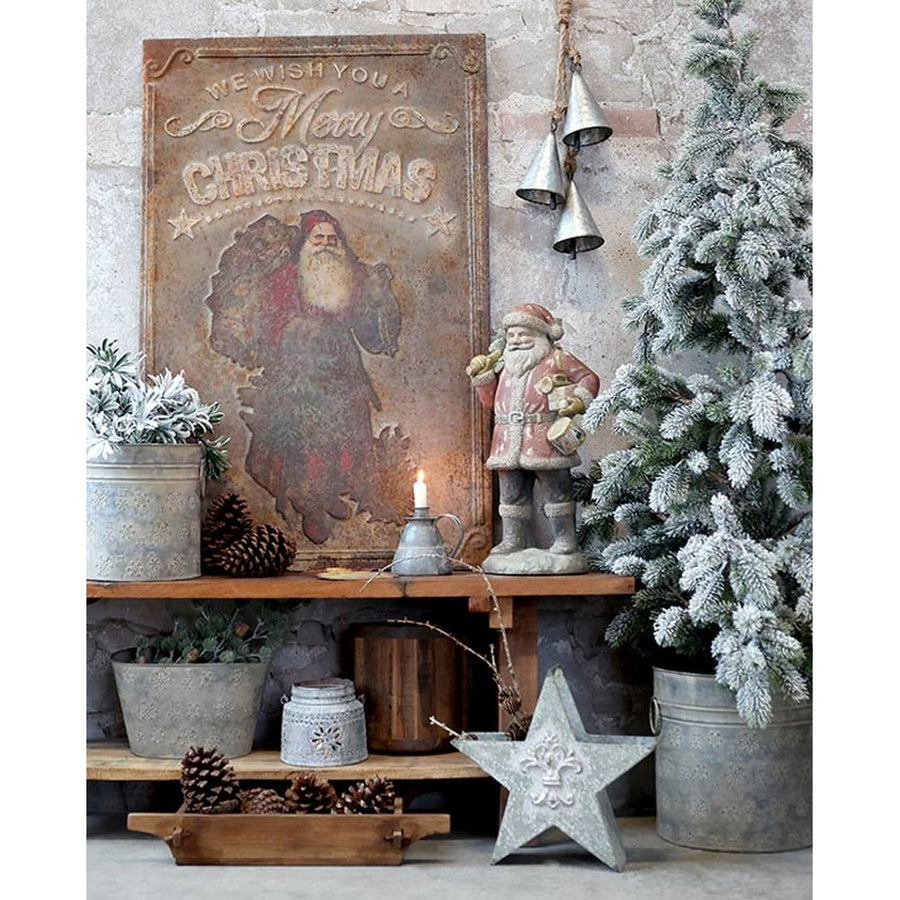 CHRISTMAS HERITAGE karácsonyi fémtábla 100 cm