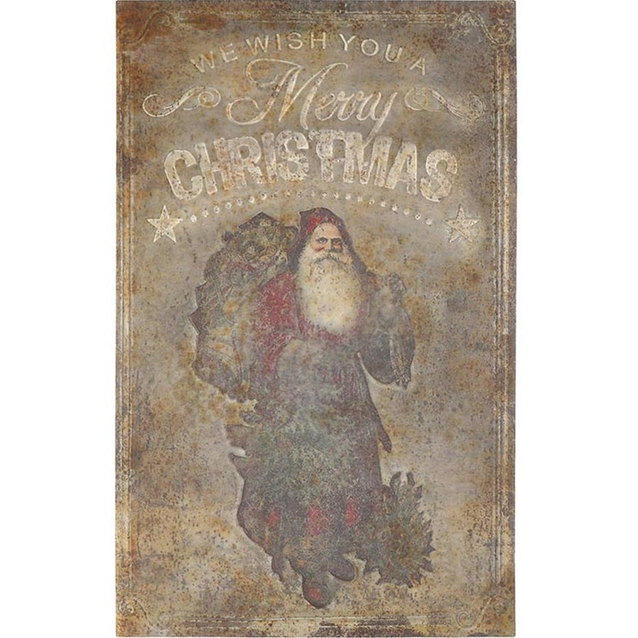 CHRISTMAS HERITAGE karácsonyi fémtábla 100 cm