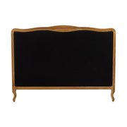 Klasszikus, koloniál stílusú, tölgyfából készült franciaágy.