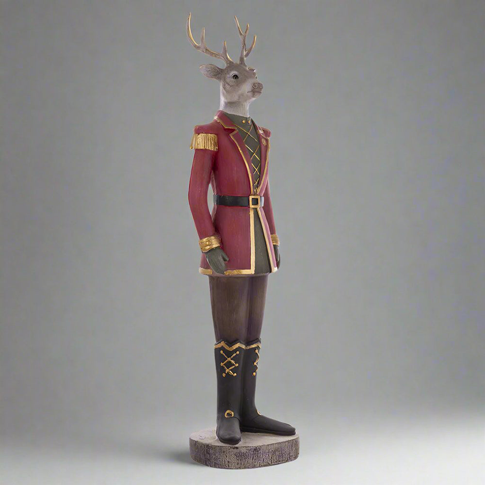 Karácsonyi szarvas figura.