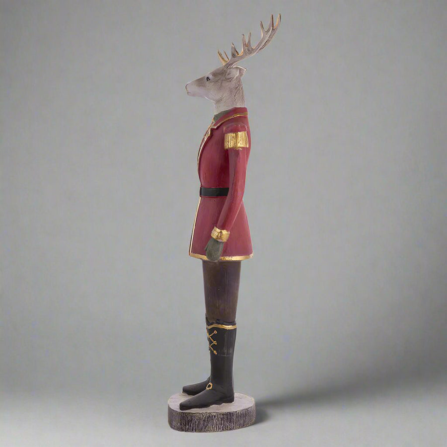 Karácsonyi szarvas figura.