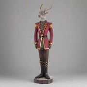 Karácsonyi szarvas figura.