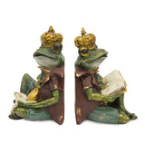 Béka figurás könyvtámasz szett.