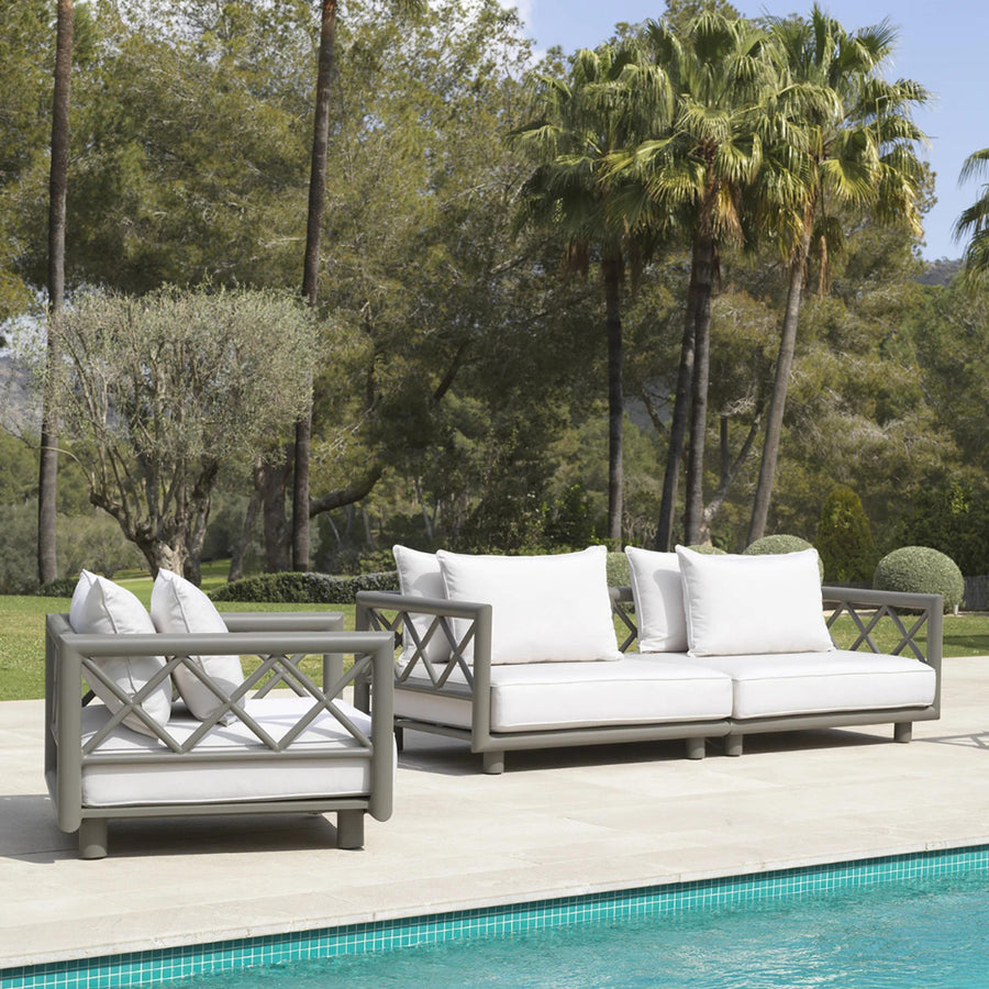 MANDELIEU kültéri design kanapé 238 cm