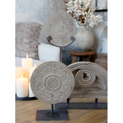 Szürkésbarna mangófa dísz 33 cm