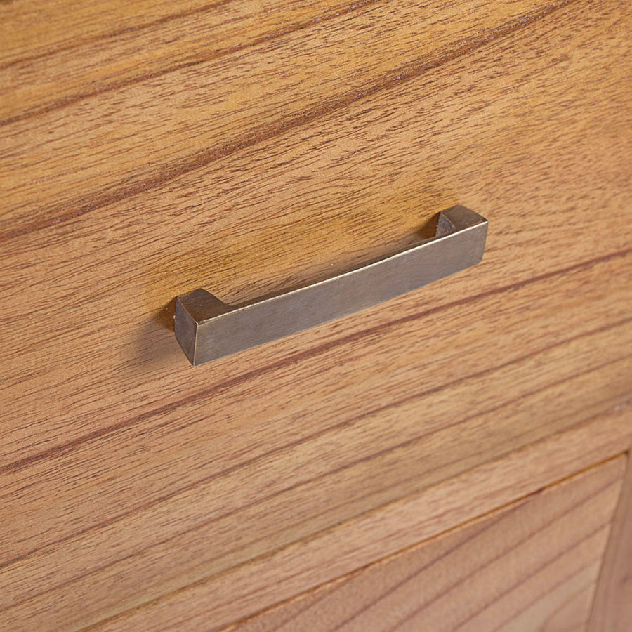 Tömör mindifából készült, modern, loft stílusú kézműves komód.