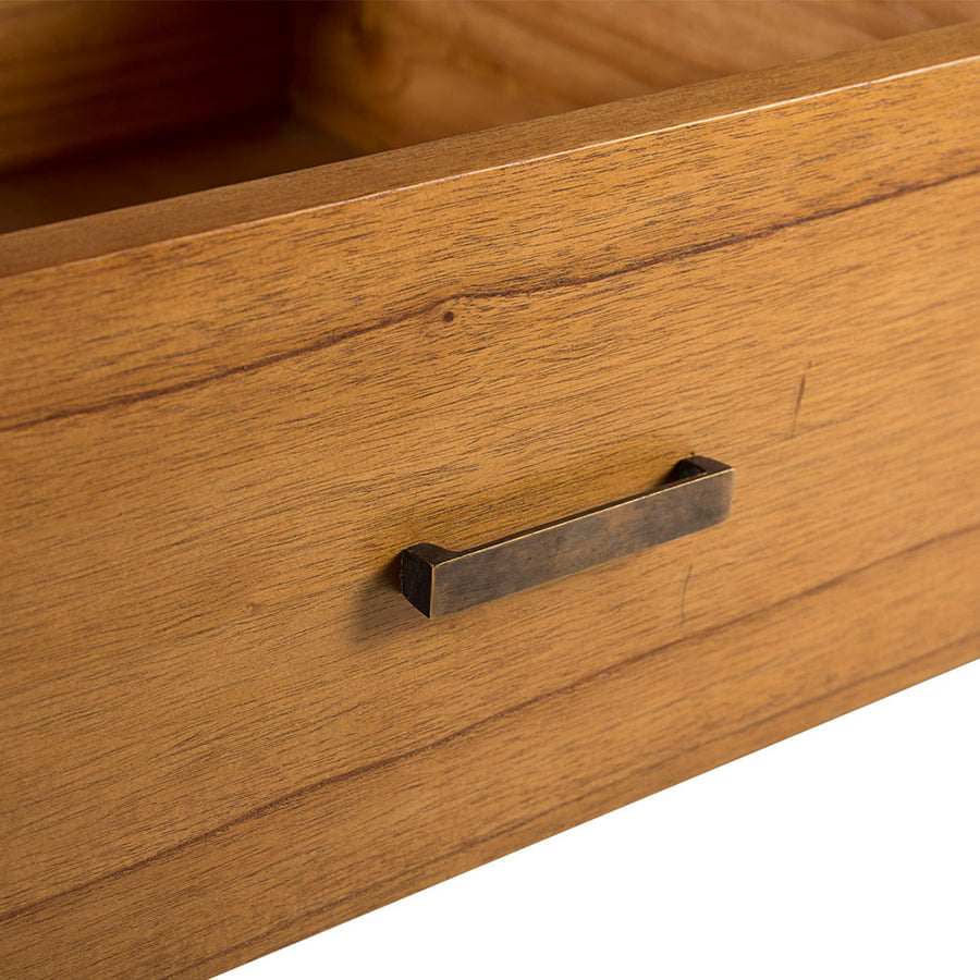 Tömör mindifából készült, modern, loft stílusú kézműves ruhafogas.