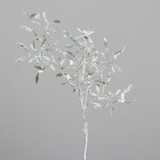 Jeges hatású, mű fagyöngy ág.