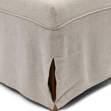 Étkezőszék huzat szoknyás kialakításának részlete oldalsó nyílással