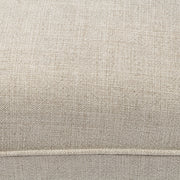 Bézs lenvászon kárpit textúrájának részletgazdag képe