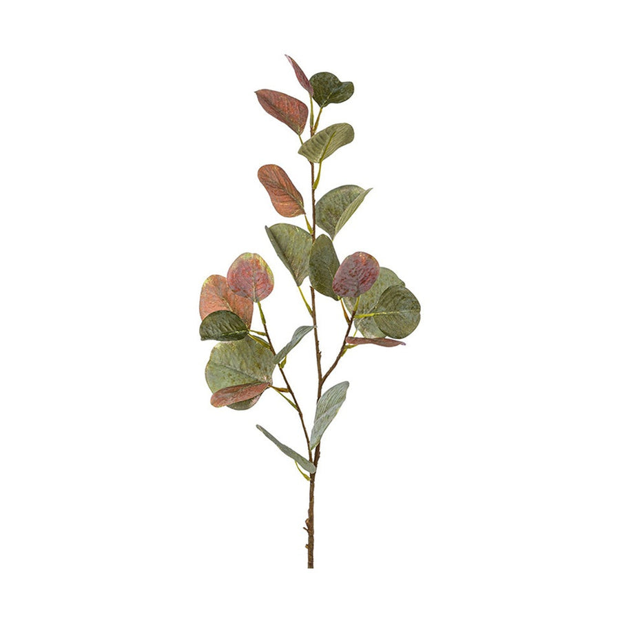 Lilászöld színárnyalatú eukaliptusz ág műnövény.