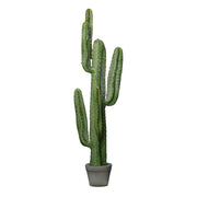 Zöld színű, mesterséges San Pedro kaktusz.