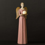 Orléans-i angyal figurás gyertyatartó.