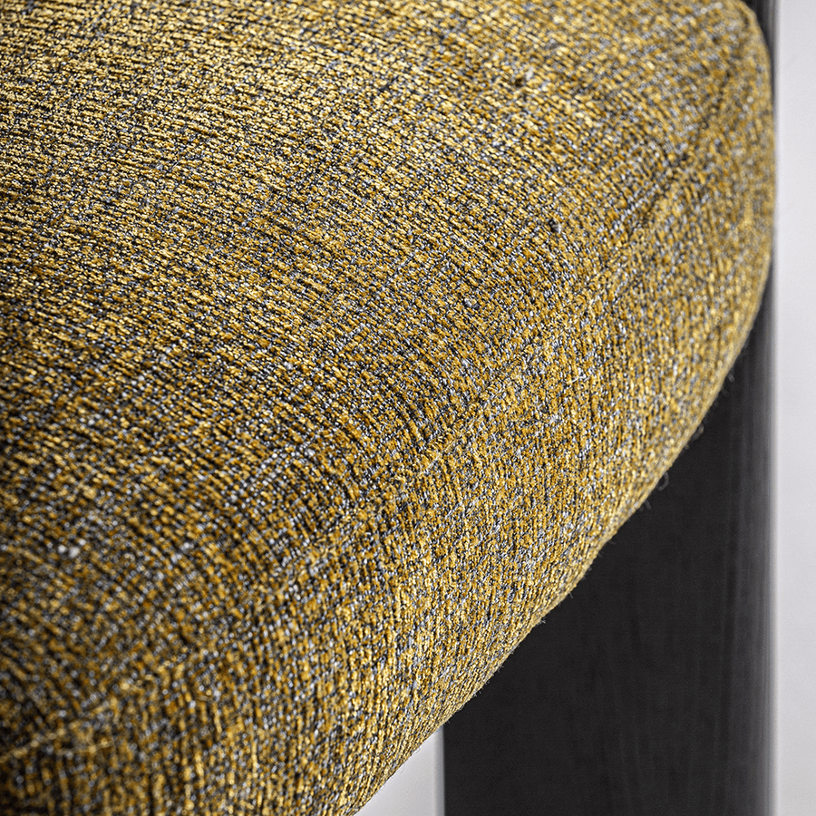 NARA földszínű design fotel