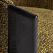 NARA földszínű design fotel