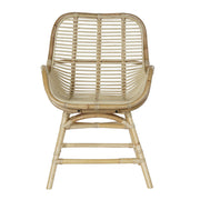 LEORA natúr rattan szék