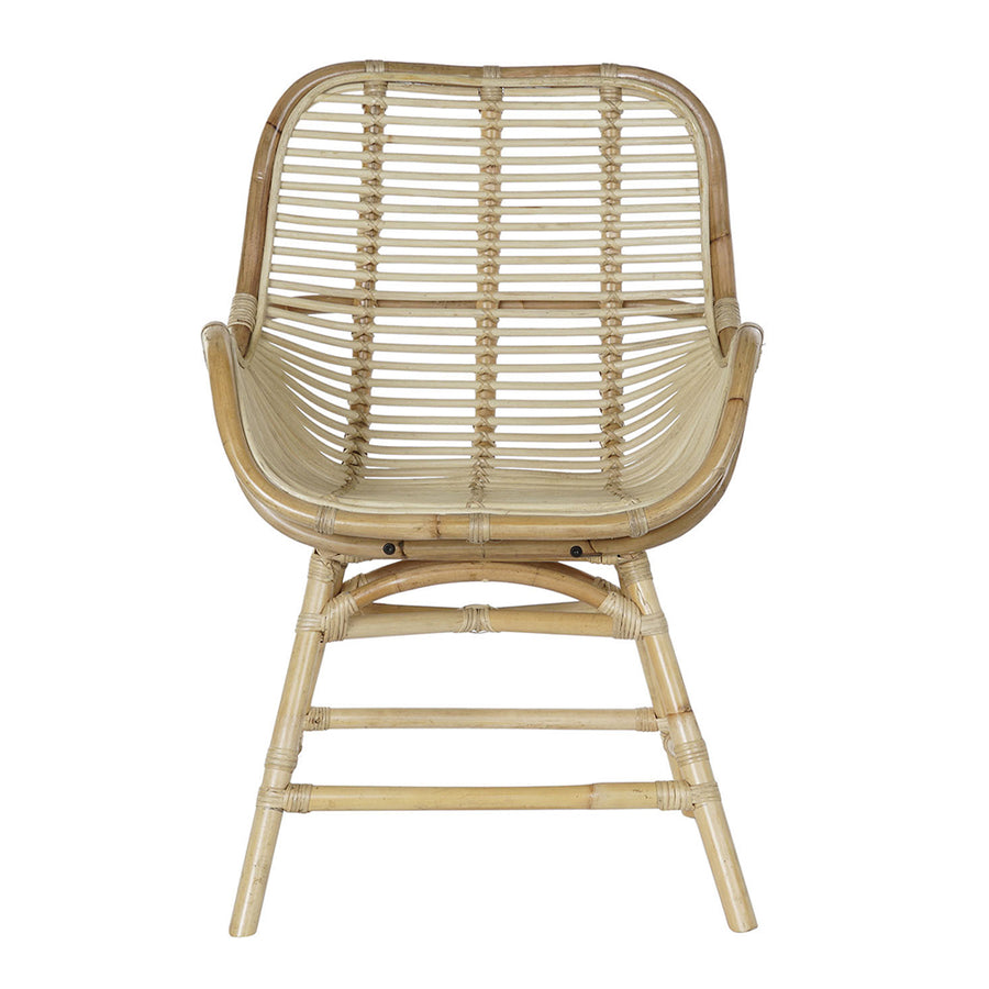 LEORA natúr rattan szék