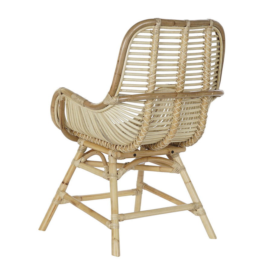 LEORA natúr rattan szék