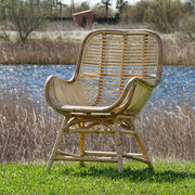 LEORA natúr rattan szék