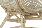 LEORA natúr rattan szék