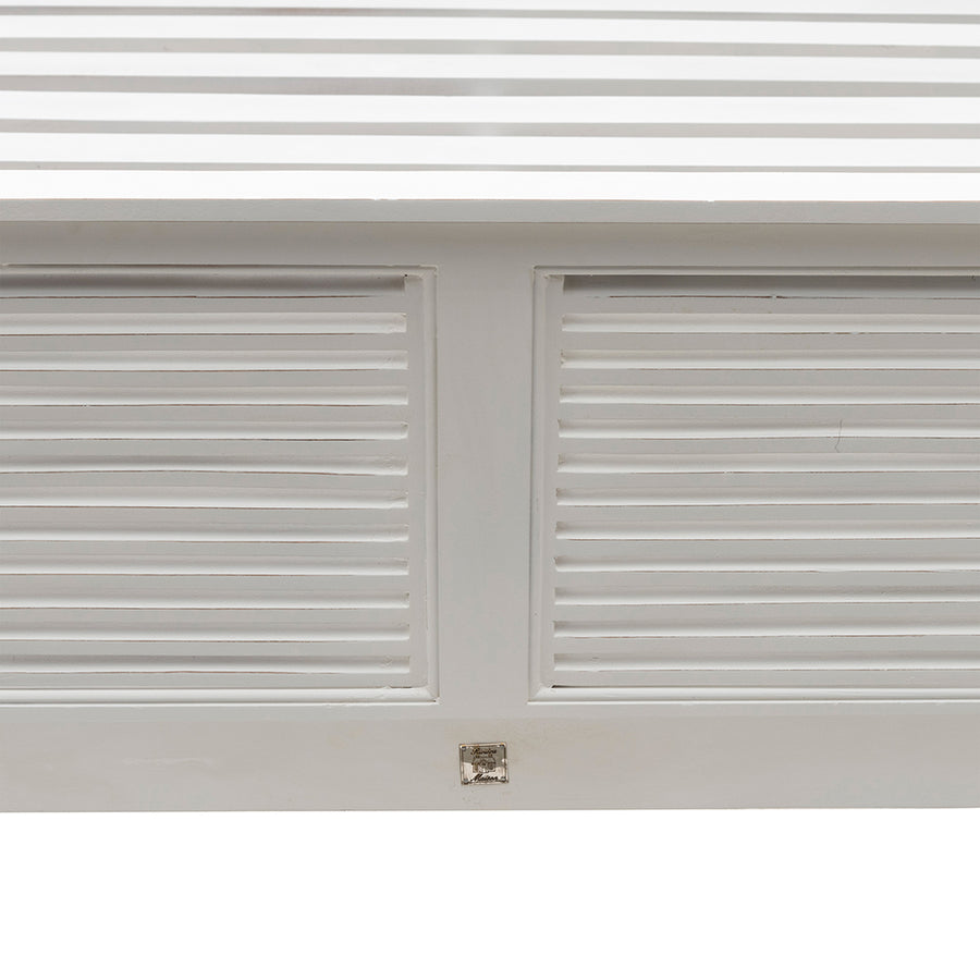 Franciaágy ágyrács szerkezettel közelről