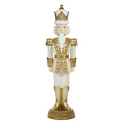 NUTCRACKER VERSAILLES óriás arany-fehér diótörő figura 192 cm Goodwill