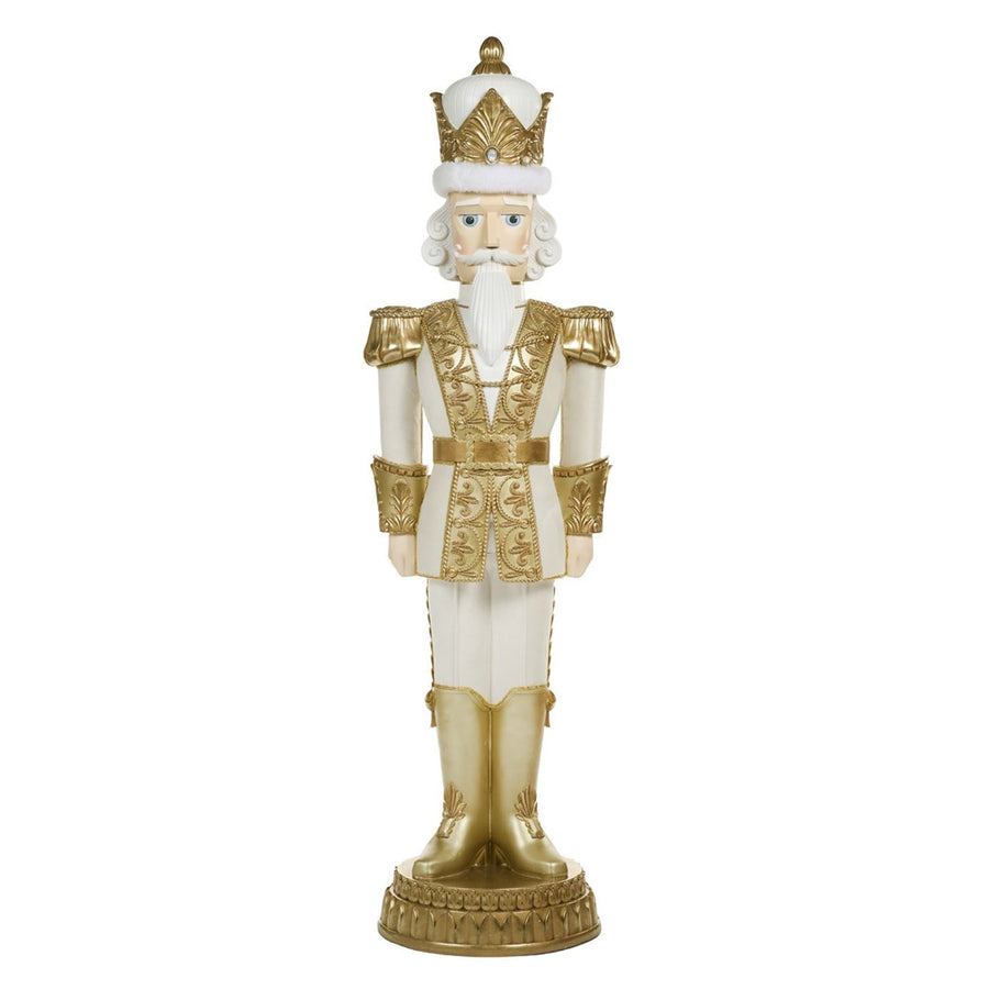 NUTCRACKER VERSAILLES óriás arany-fehér diótörő figura 192 cm Goodwill