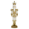 NUTCRACKER VERSAILLES óriás arany-fehér diótörő figura 192 cm Goodwill