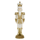 NUTCRACKER VERSAILLES óriás arany-fehér diótörő figura 192 cm Goodwill
