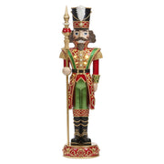 Goodwill NUTCRACKER óriás zenélő LED-es diótörő figura jogarral 183 cm
