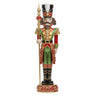 Goodwill NUTCRACKER óriás zenélő LED-es diótörő figura jogarral 183 cm