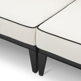 Eichholtz Ocean Club kerti kanapé ülőpárna és alumínium lábszerkezet részlet