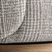 Texturált poliészter kárpit közelről