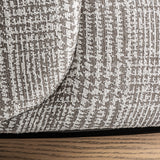 Texturált poliészter kárpit közelről