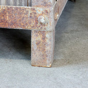 OLD FRENCH 2 db-os rusztikus fa ültetőláda szett 76 cm