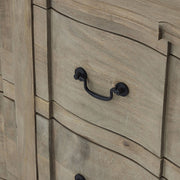 6 fiókos, tömörfa komód.