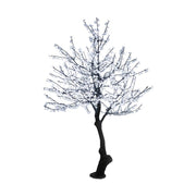 LED fényforrással kialakított, virágzó cseresznyefát idéző karácsonyi dekorációs fa.