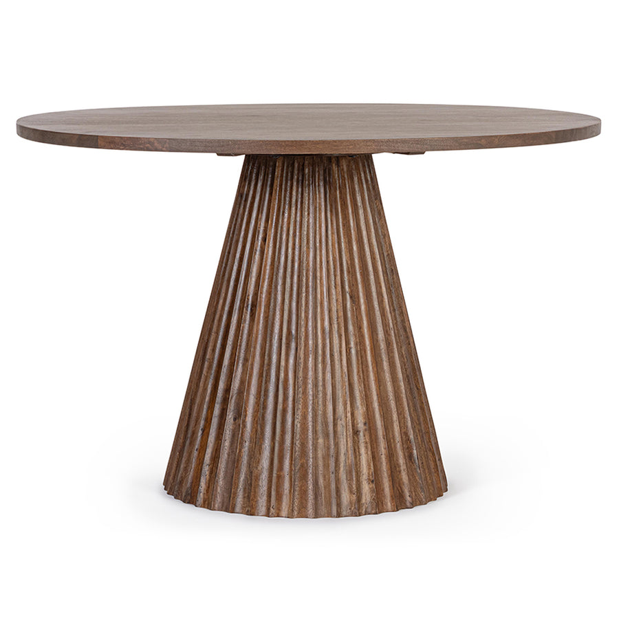 ORISSA barna mangófa étkezőasztal Ø 120 cm