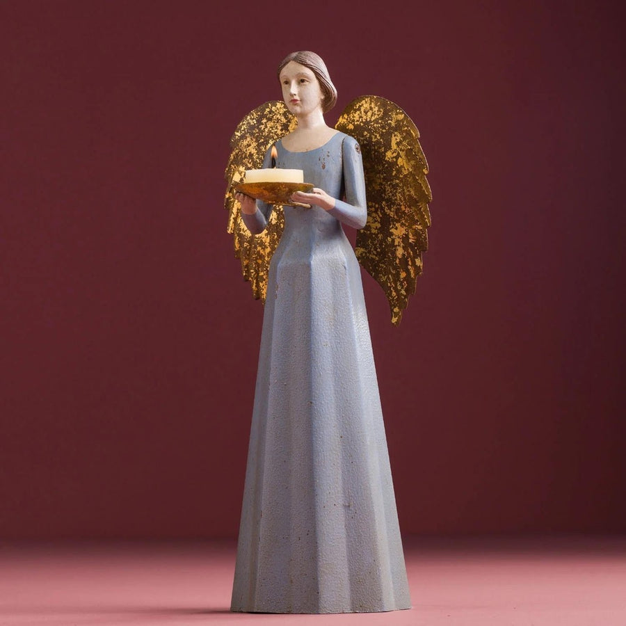 Orléans-i angyal figurás mécsestartó.