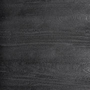 fekete mangófa asztallap textúra közelről