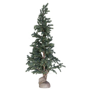 Pine LED-es zöld dekor műfenyő 150 cm magasan, jutazsákos talppal