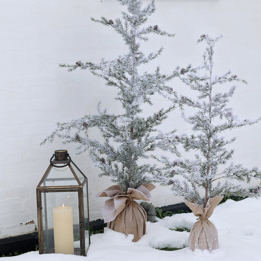 PINE zöld havas dekor műfenyő 120 cm 3D