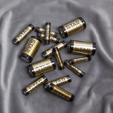 POWER ALKALINE alkáli elemek különböző méretű elemekkel együtt bemutatva