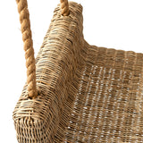 Részlet a rattan fonásról és kötél rögzítésről