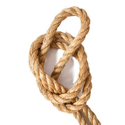 Természetes kötél csomó részlet